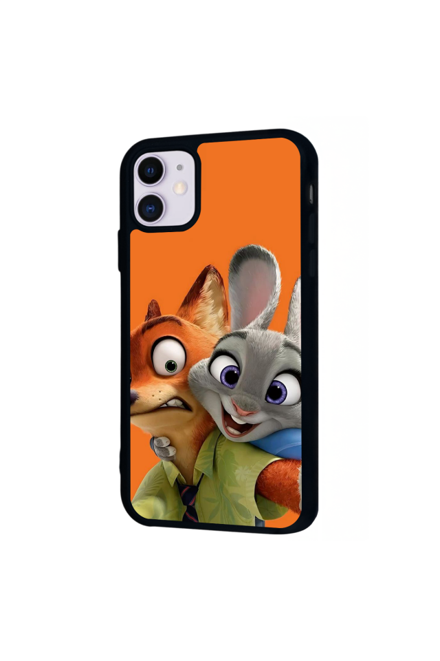 iPhone 11 Uyumlu Zootropolis Tasarımlı Glossy Premium Kılıf