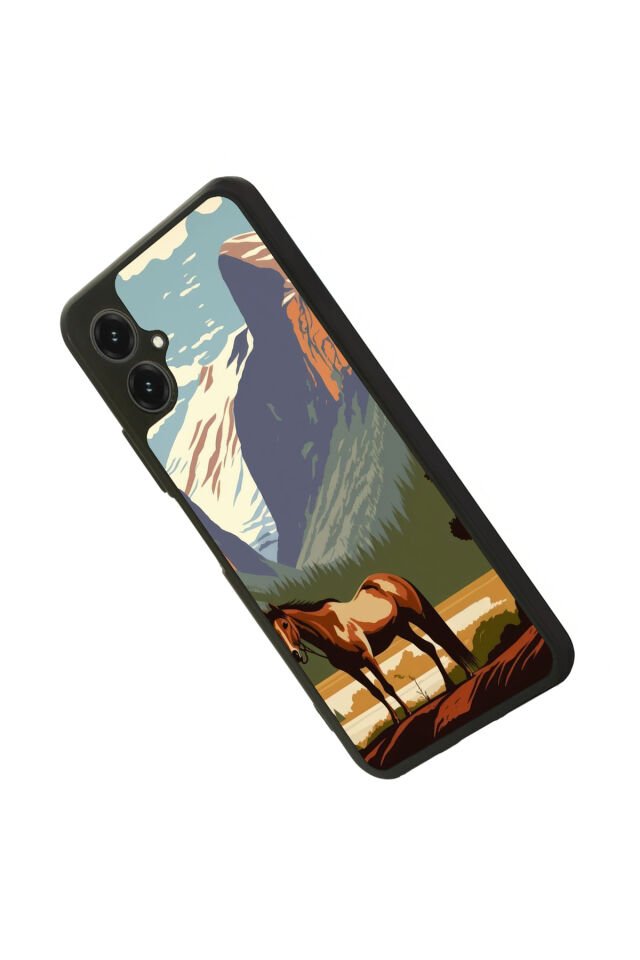 Omix X5 Uyumlu At Horse Tasarımlı Glossy Premium Kılıf