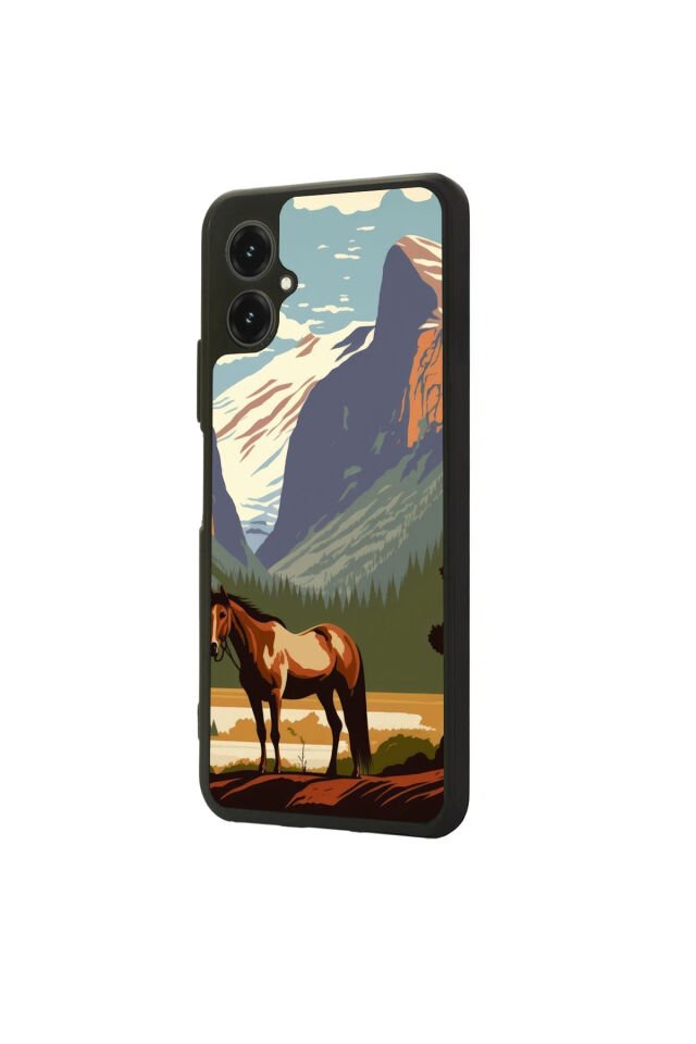 Omix X5 Uyumlu At Horse Tasarımlı Glossy Premium Kılıf