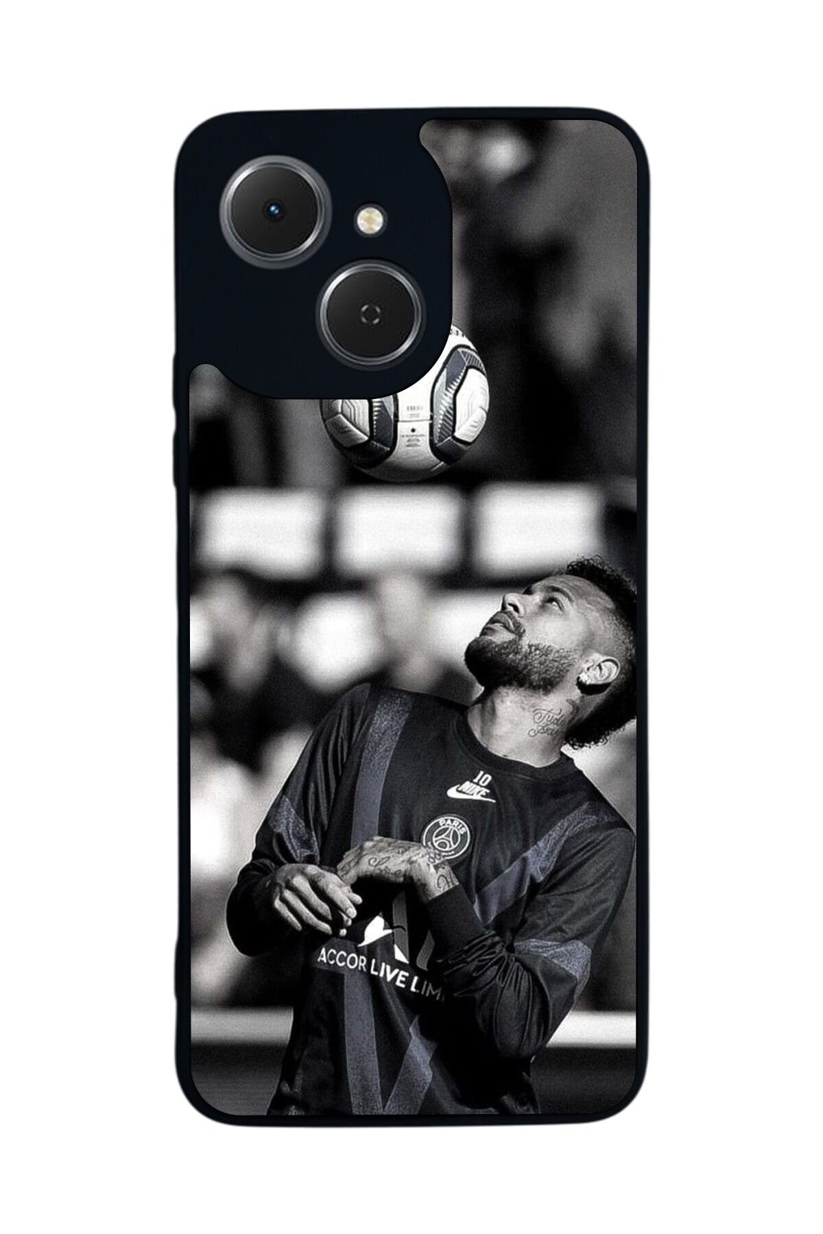 Tecno Spark 40C Uyumlu Neymar Tasarımlı Glossy Premium Kılıf