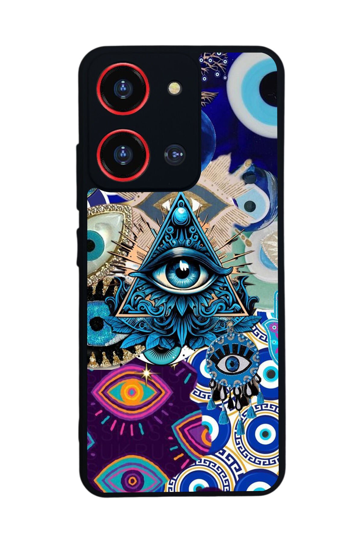 Reeder S19 Max Pro S ZOOM Uyumlu Göz Tasarımlı Glossy Premium Kılıf