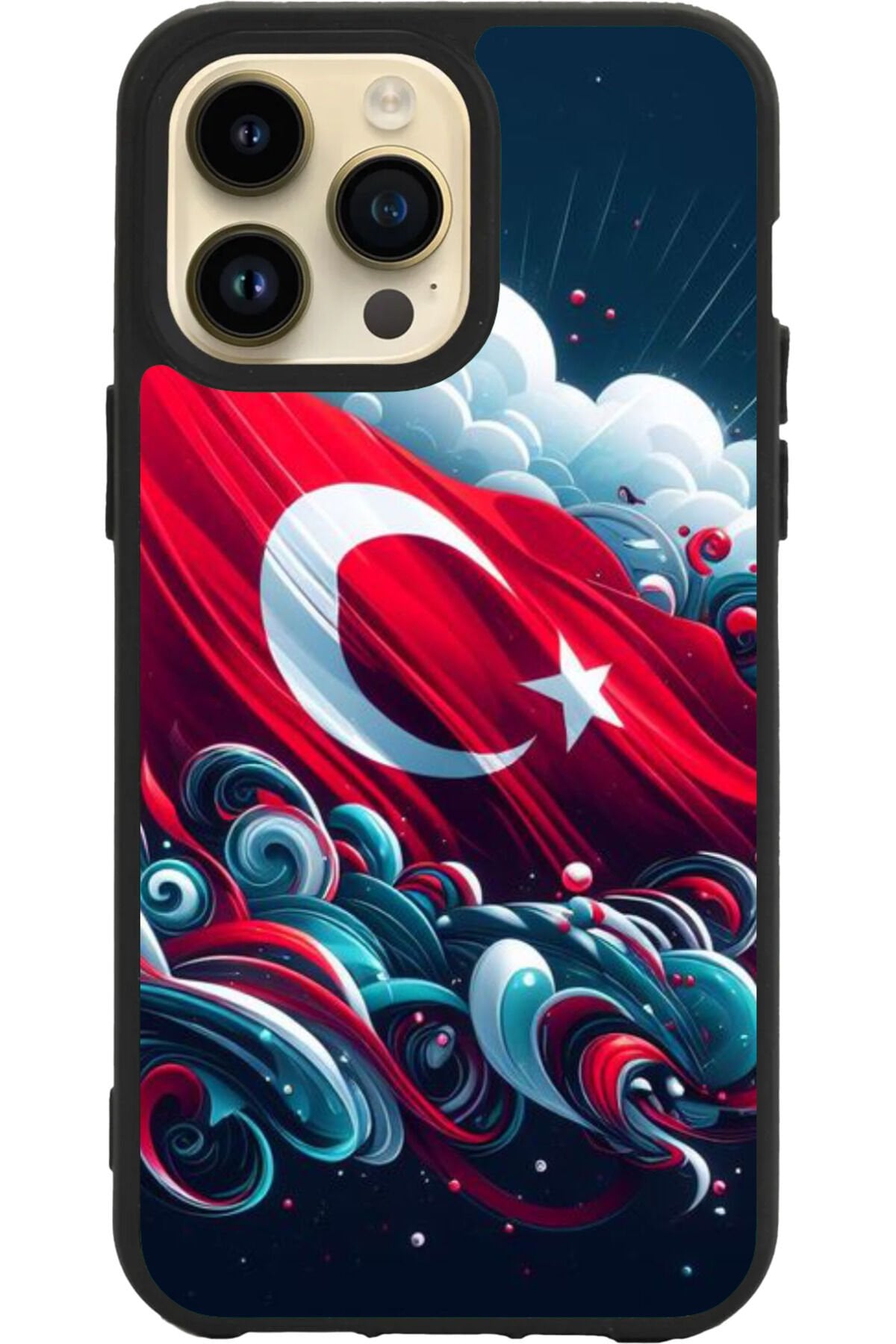 Apple iPhone 16 Pro Siyah Silikon Kılıf Çiziklere ve Darbelere Karşı Koruma