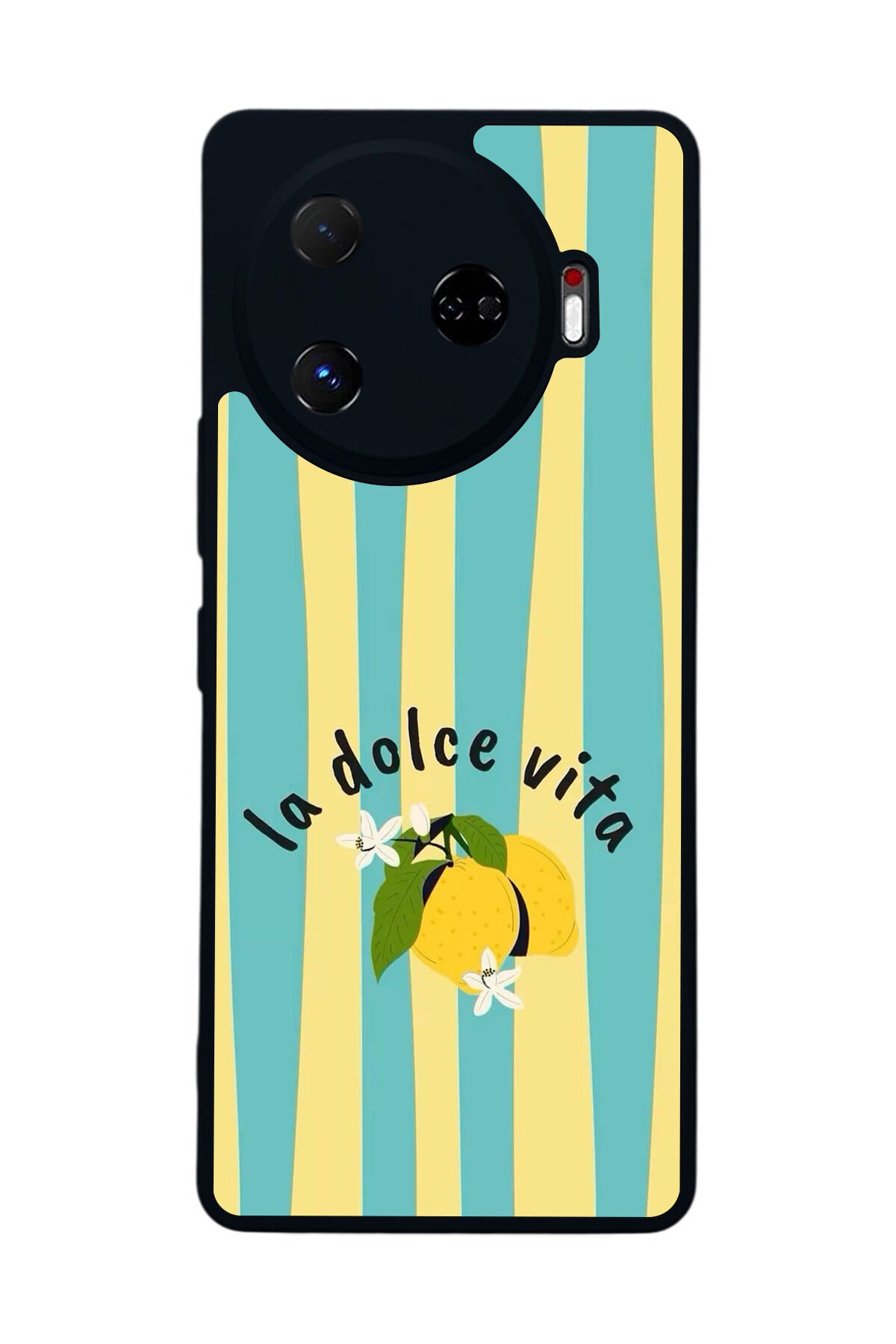 Tecno Camon 30 Pro Uyumlu Limon Tasarımlı Glossy Premium Kılıf