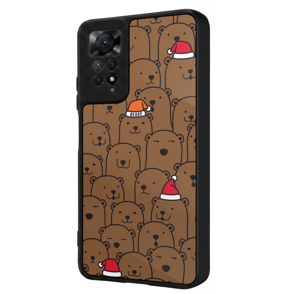 Xiaomi Redmi Note 12 Pro Uyumlu Ayı Tasarımlı Glossy Premium Kılıf