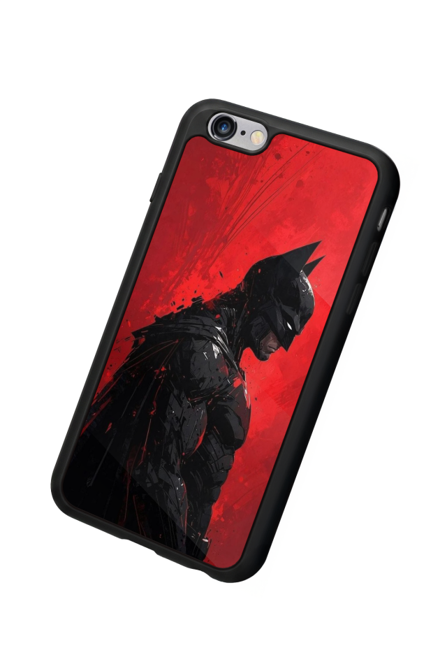 iPhone 6 Plus Uyumlu Batman Tasarımlı Glossy Premium Kılıf