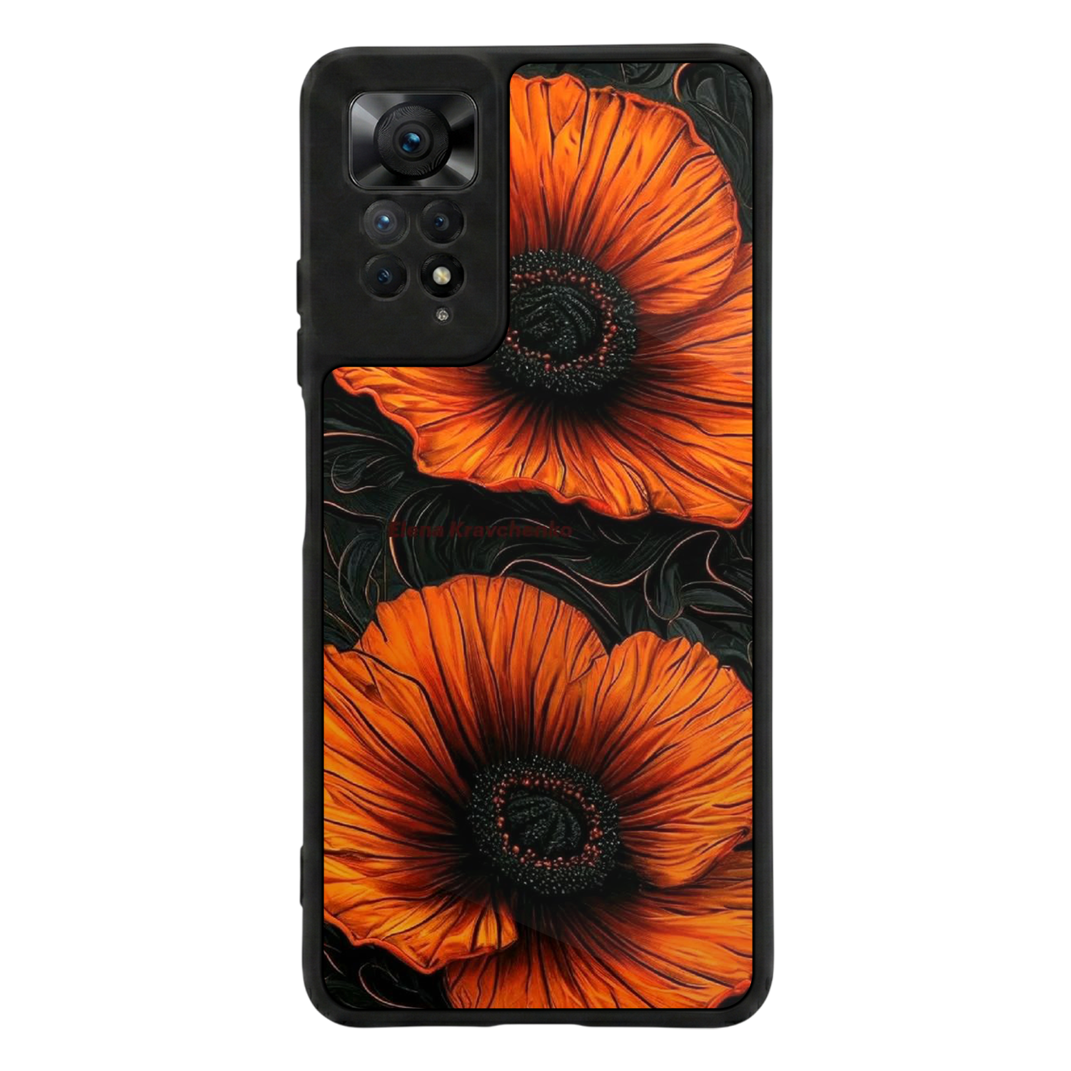 Xiaomi Redmi Note 11 Pro Uyumlu Botanik Tasarımlı Glossy Premium Kılıf