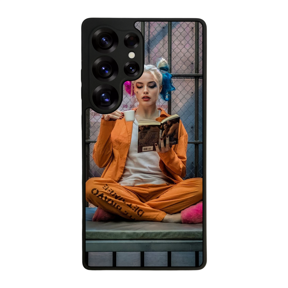 Samsung Galaxy S25 Ultra Uyumlu HarleyQueen Tasarımlı Glossy Premium Kılıf