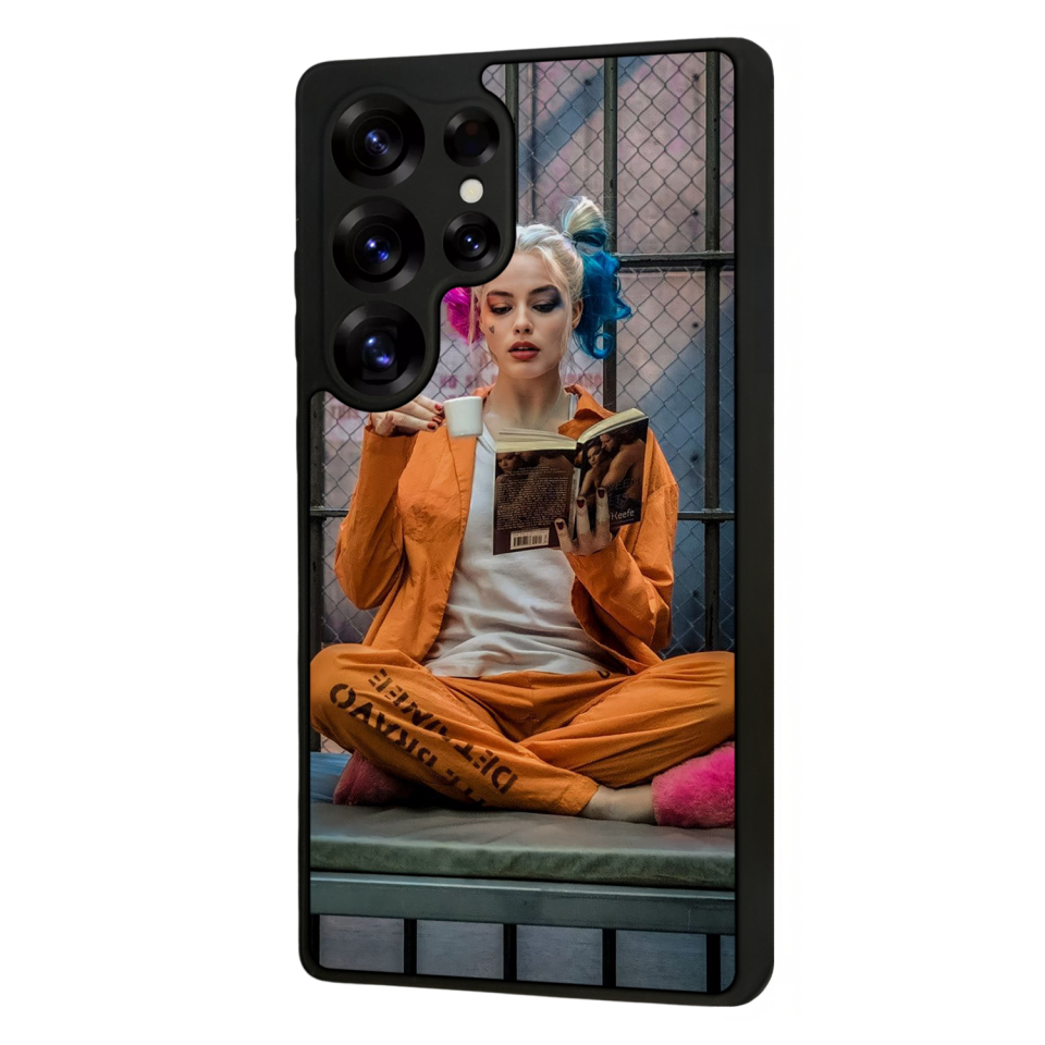 Samsung Galaxy S25 Ultra Uyumlu HarleyQueen Tasarımlı Glossy Premium Kılıf