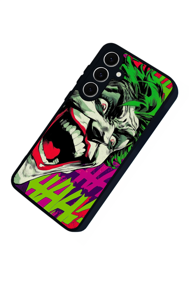 Samsung Galaxy S24 FE Uyumlu Joker Tasarımlı Glossy Premium Kılıf
