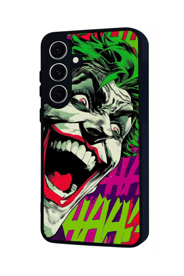 Samsung Galaxy S24 FE Uyumlu Joker Tasarımlı Glossy Premium Kılıf