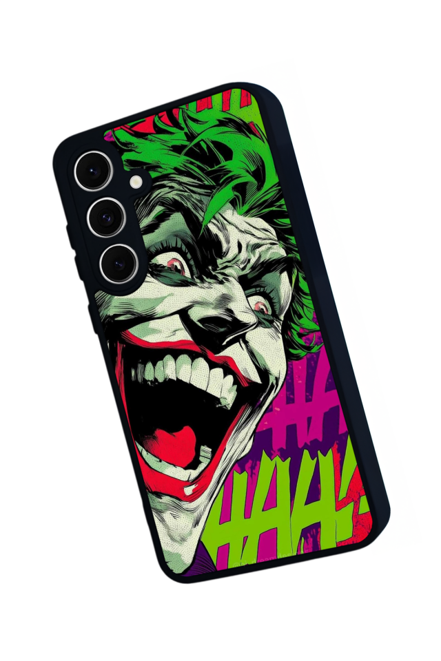 Samsung Galaxy S24 FE Uyumlu Joker Tasarımlı Glossy Premium Kılıf
