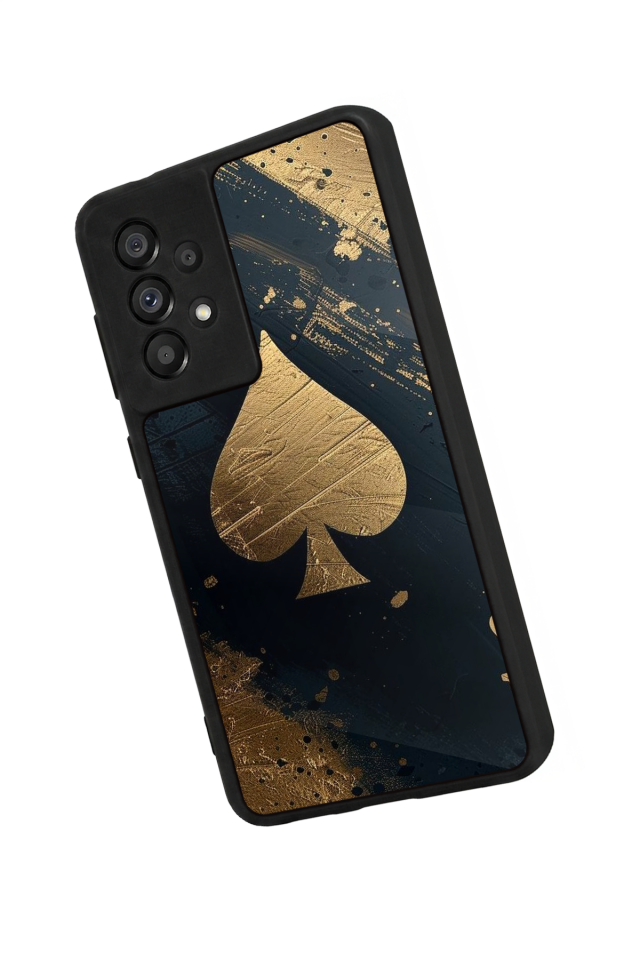 Samsung Galaxy A73 Uyumlu Kart Tasarımlı Glossy Premium Kılıf