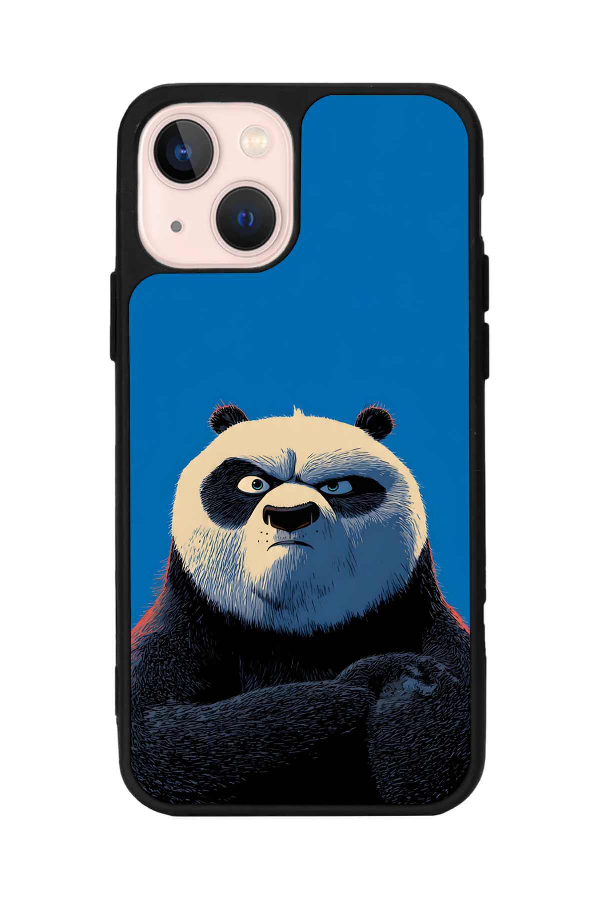 iPhone 13/14 Uyumlu Kung Fu Panda Tasarımlı Glossy Premium Kılıf