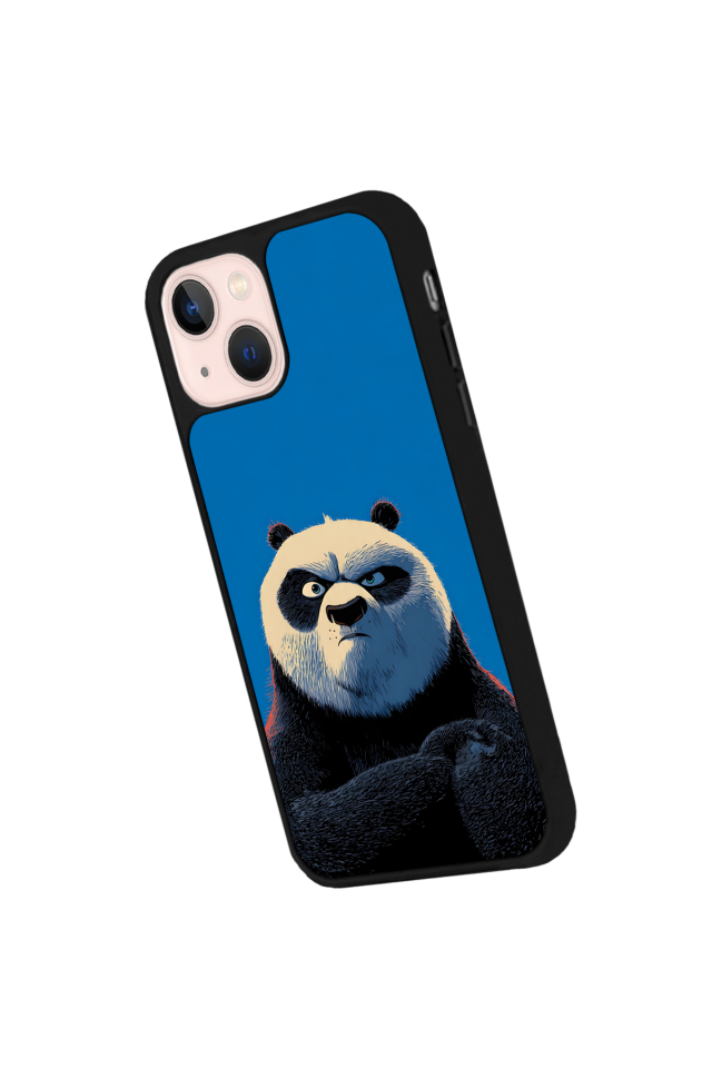 iPhone 13/14 Uyumlu Kung Fu Panda Tasarımlı Glossy Premium Kılıf