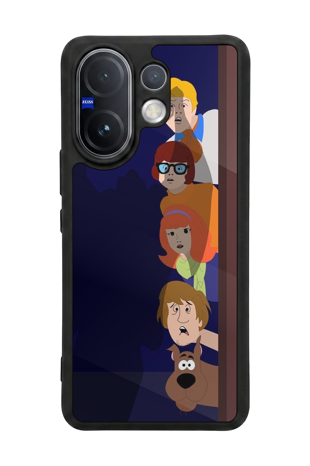 Vivo V60 Uyumlu Scooby Doo Tasarımlı Glossy Premium Kılıf