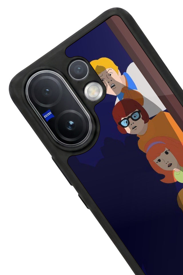 Vivo V60 Uyumlu Scooby Doo Tasarımlı Glossy Premium Kılıf