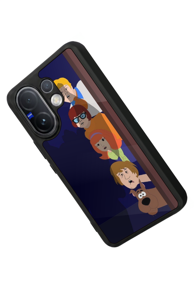 Vivo V60 Uyumlu Scooby Doo Tasarımlı Glossy Premium Kılıf