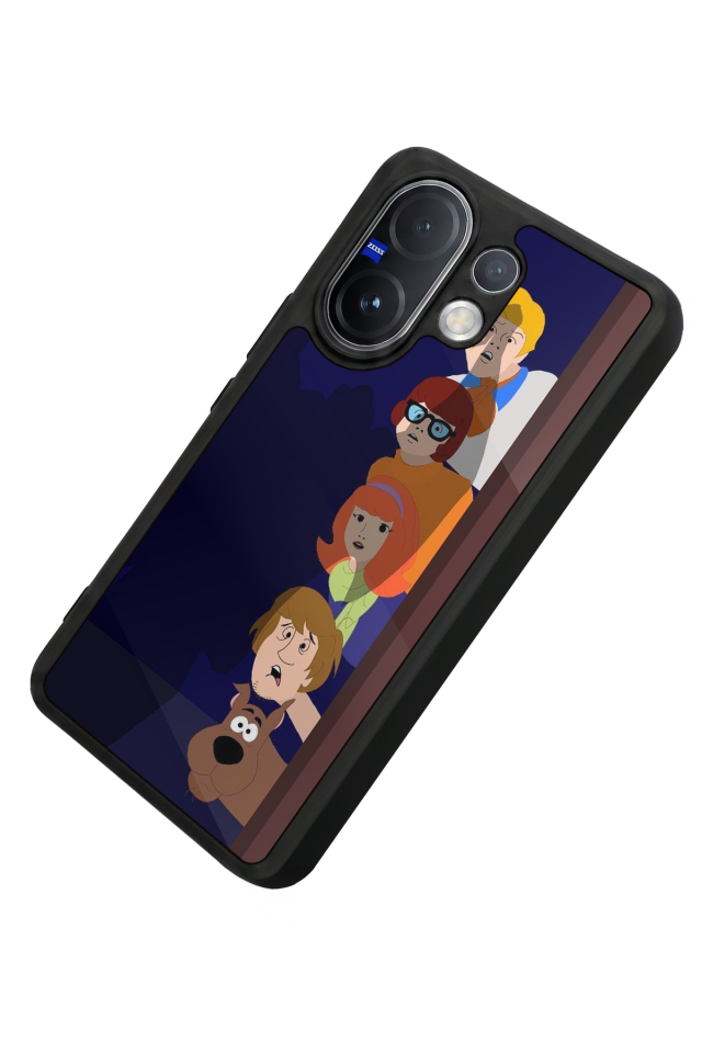 Vivo V60 Uyumlu Scooby Doo Tasarımlı Glossy Premium Kılıf