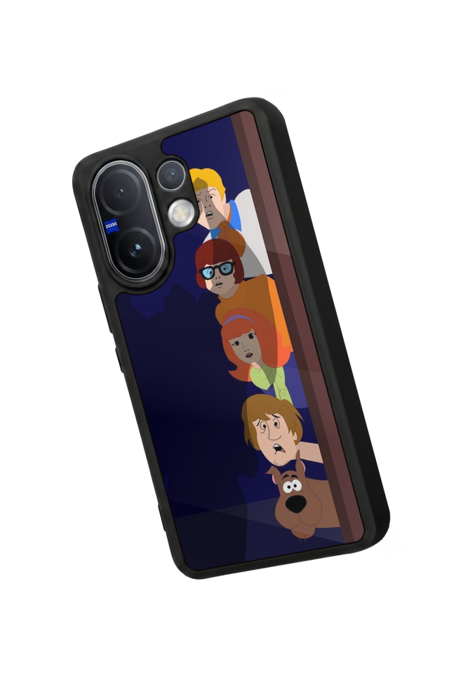 Vivo V60 Uyumlu Scooby Doo Tasarımlı Glossy Premium Kılıf