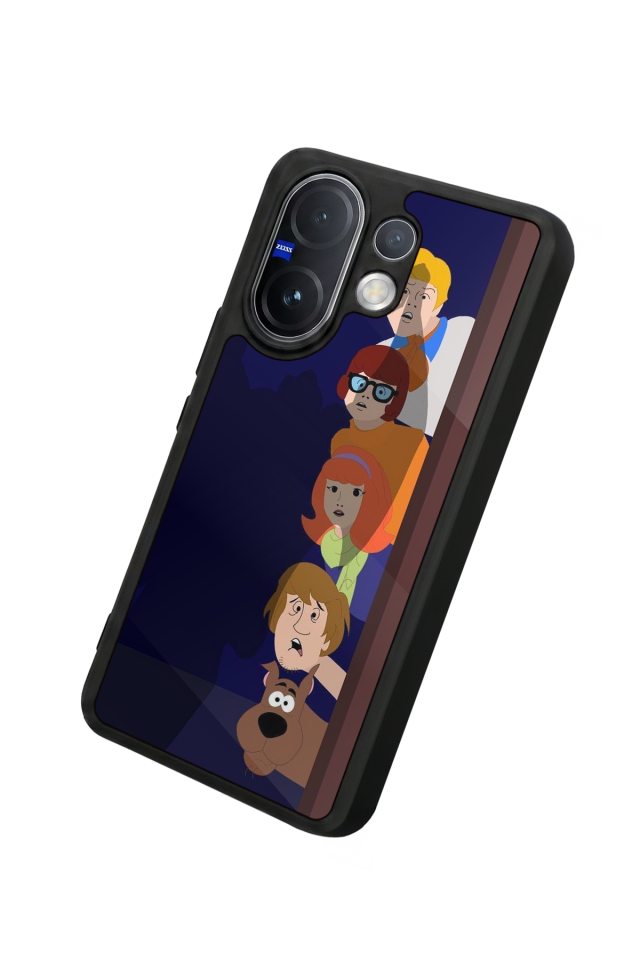 Vivo V60 Uyumlu Scooby Doo Tasarımlı Glossy Premium Kılıf
