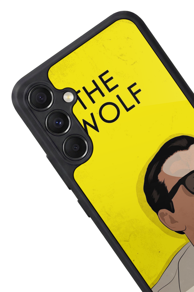 Samsung Galaxy M34 Uyumlu TheWolf Tasarımlı Glossy Premium Kılıf