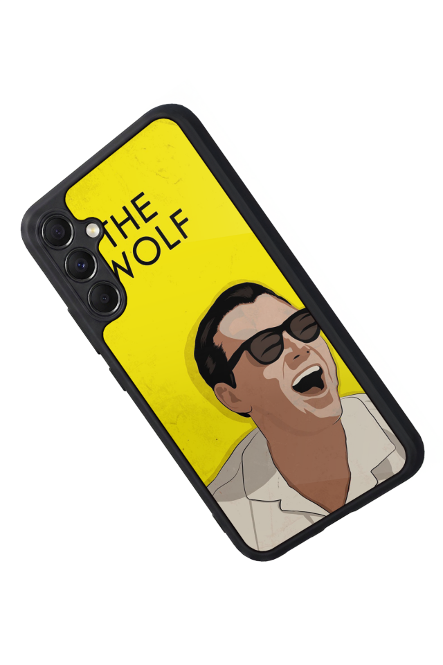Samsung Galaxy M34 Uyumlu TheWolf Tasarımlı Glossy Premium Kılıf