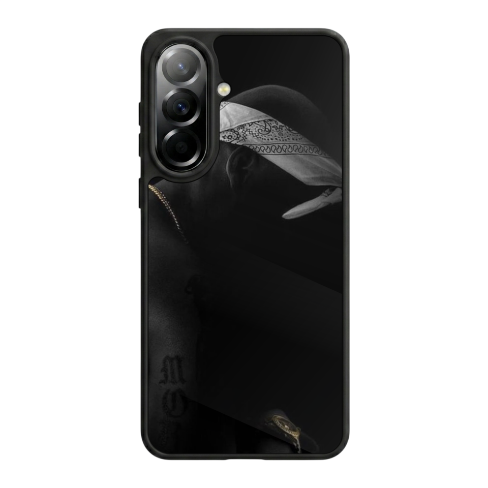 Samsung Galaxy A57 Uyumlu Tupac Tasarımlı Glossy Premium Kılıf