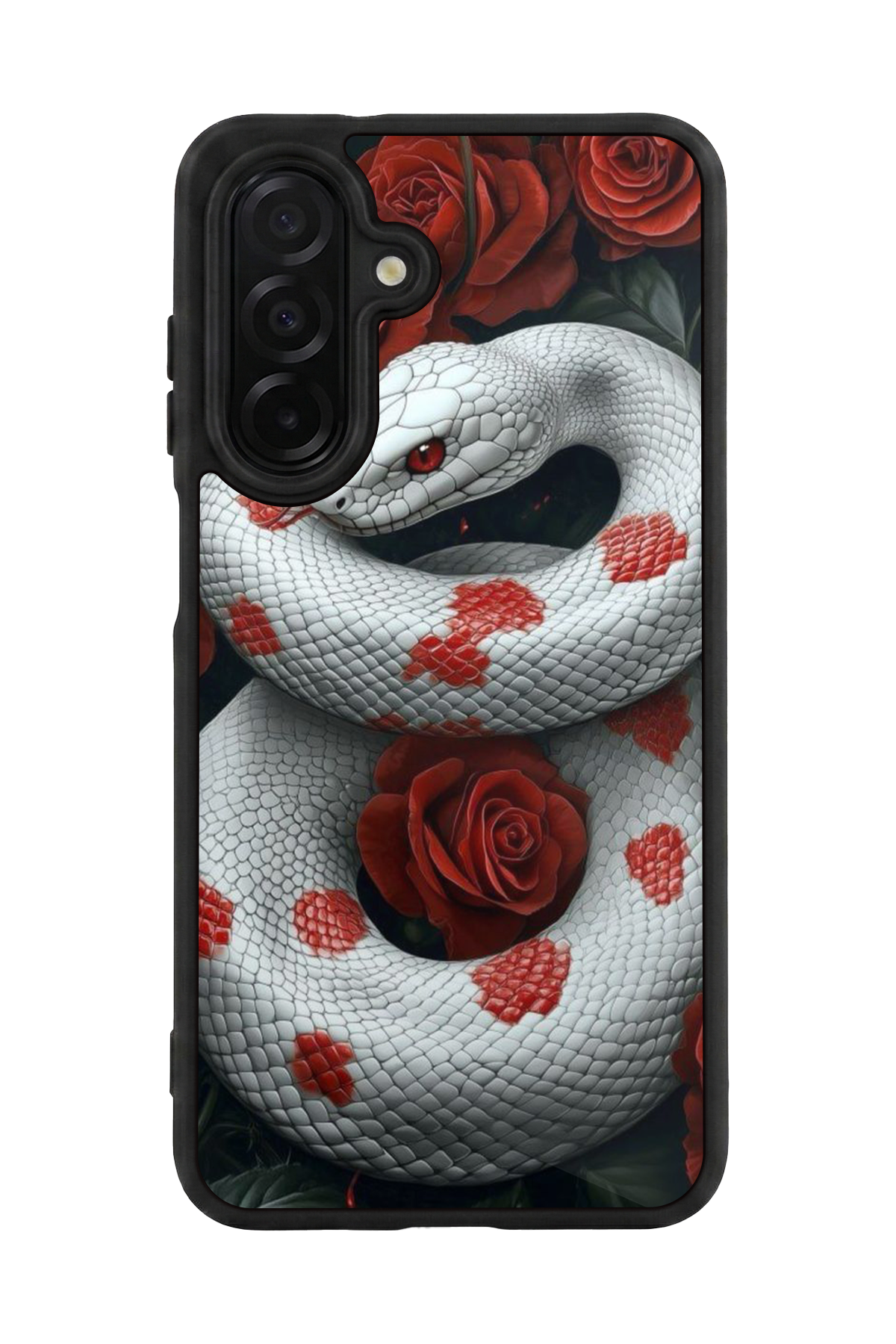 Samsung Galaxy A26 Uyumlu Yılan Tasarımlı Glossy Premium Kılıf