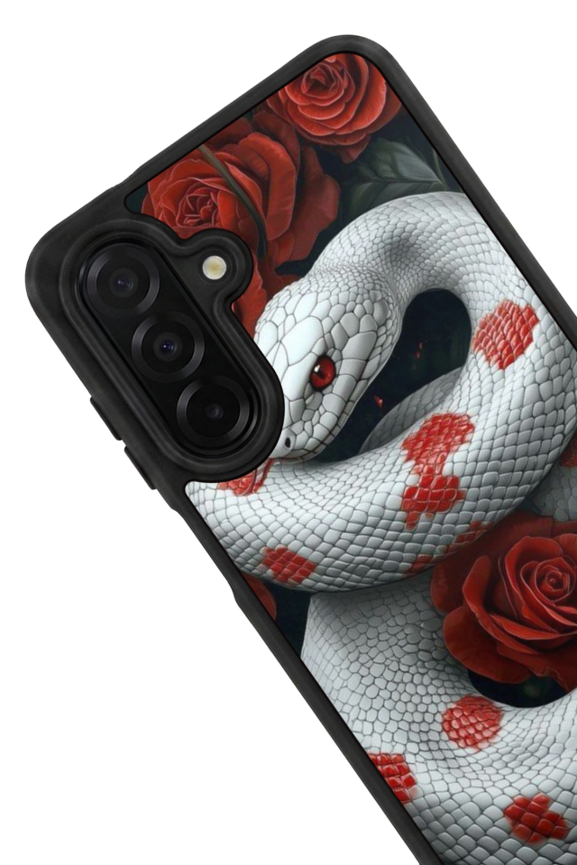 Samsung Galaxy A26 Uyumlu Yılan Tasarımlı Glossy Premium Kılıf