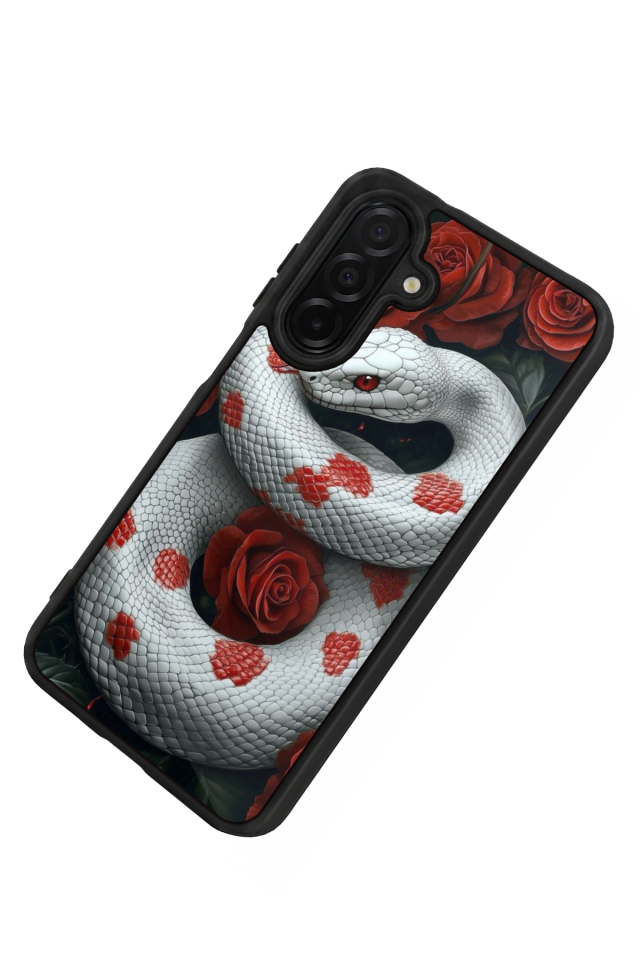 Samsung Galaxy A26 Uyumlu Yılan Tasarımlı Glossy Premium Kılıf