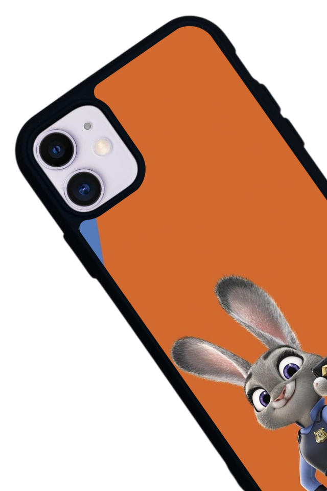 iPhone 11 Uyumlu Zootropolis Tasarımlı Glossy Premium Kılıf