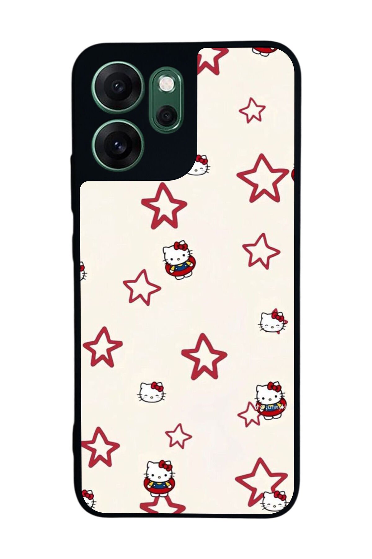 Oppo Reno 14F Uyumlu HelloKitty Tasarımlı Glossy Premium Kılıf
