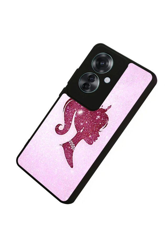 Oppo Reno 11F Uyumlu Barbie Tasarımlı Glossy Premium Kılıf