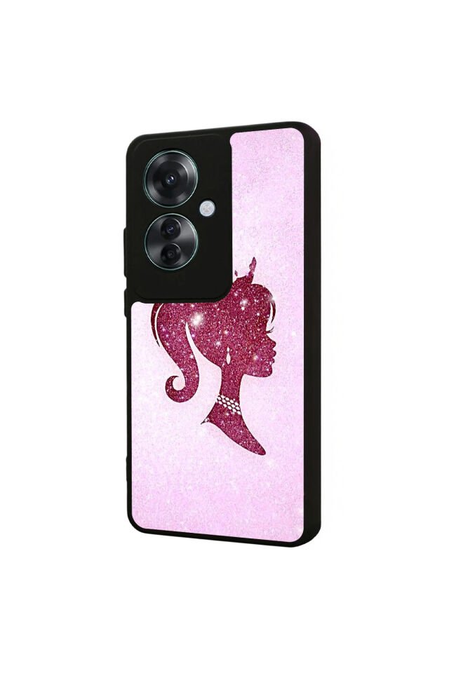 Oppo Reno 11F Uyumlu Barbie Tasarımlı Glossy Premium Kılıf