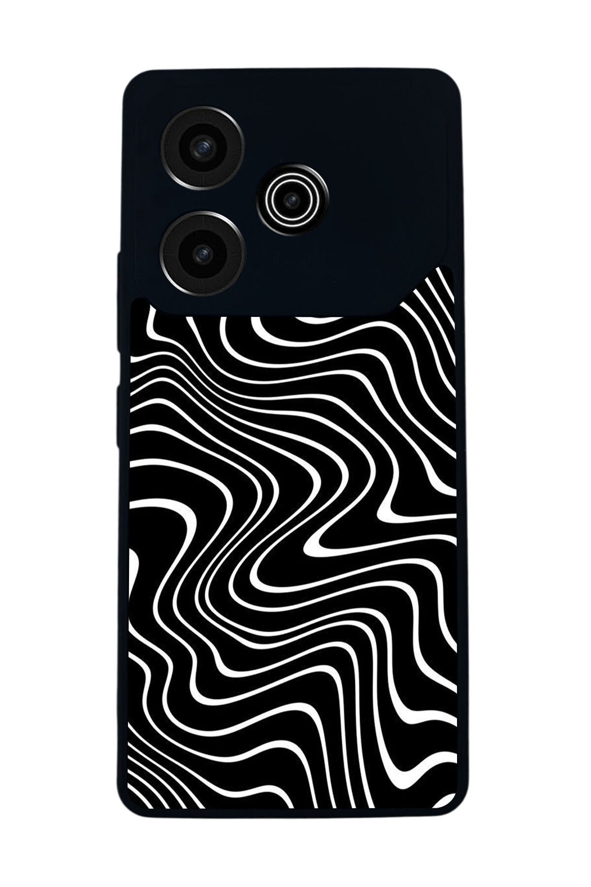Tecno Pova 6 Uyumlu Çizgi Sanatı Tasarımlı Glossy Premium Kılıf