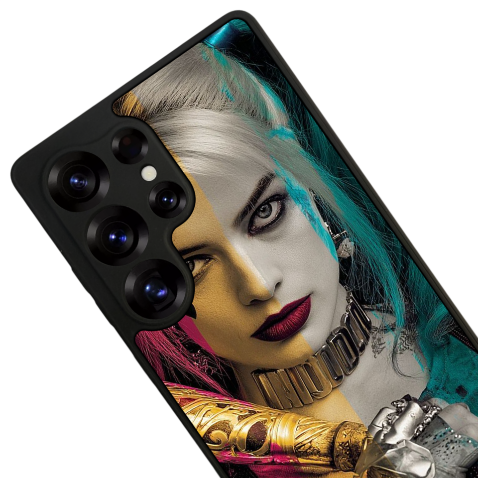 Samsung Galaxy S25 Ultra Uyumlu HarleyQueen Tasarımlı Glossy Premium Kılıf