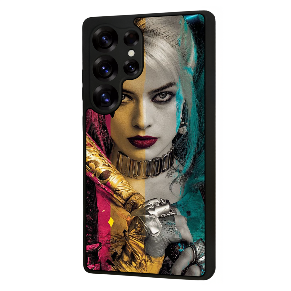 Samsung Galaxy S25 Ultra Uyumlu HarleyQueen Tasarımlı Glossy Premium Kılıf