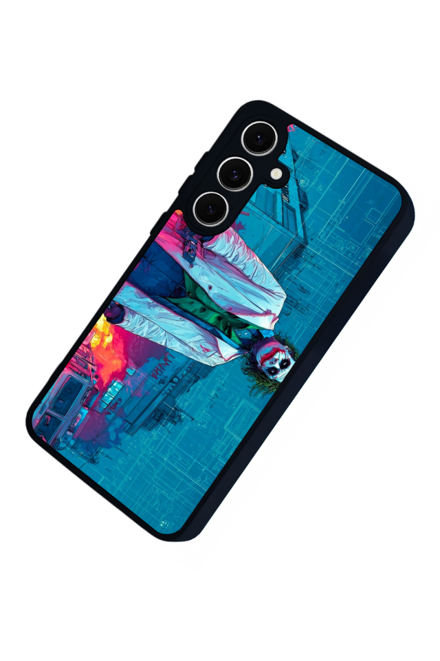 Samsung Galaxy S24 FE Uyumlu Joker Tasarımlı Glossy Premium Kılıf