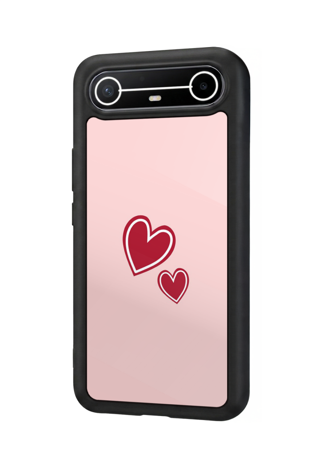 Tecno Spark Slim 5G Uyumlu Kalp Love Tasarımlı Glossy Premium Kılıf