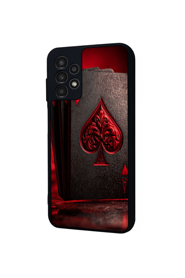 Samsung Galaxy A23 Uyumlu Kart Tasarımlı Glossy Premium Kılıf