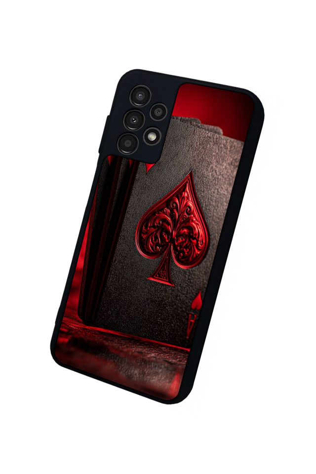 Samsung Galaxy A23 Uyumlu Kart Tasarımlı Glossy Premium Kılıf