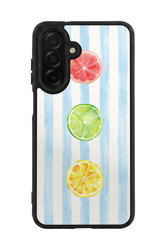 Samsung Galaxy A36 Uyumlu Limon Tasarımlı Glossy Premium Kılıf