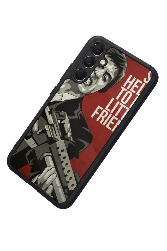 Samsung Galaxy M34 Uyumlu Scarface Tasarımlı Glossy Premium Kılıf