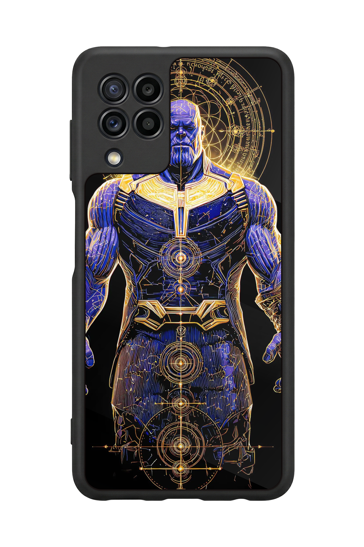Samsung Galaxy M22 Uyumlu Thanos Tasarımlı Glossy Premium Kılıf