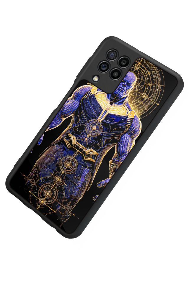 Samsung Galaxy M22 Uyumlu Thanos Tasarımlı Glossy Premium Kılıf