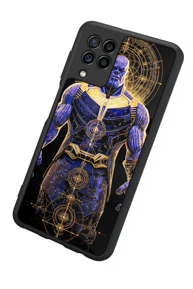 Samsung Galaxy M22 Uyumlu Thanos Tasarımlı Glossy Premium Kılıf