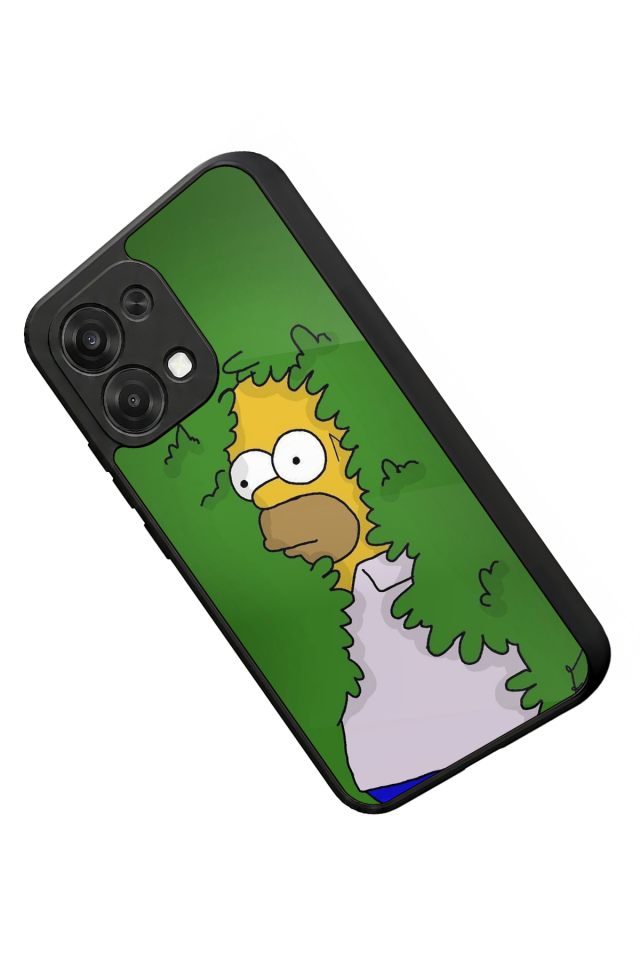 Oppo A6 Pro Uyumlu The Simpsons Tasarımlı Glossy Premium Kılıf