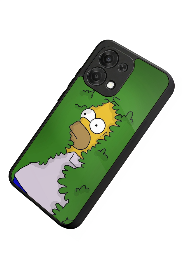 Oppo A6 Pro Uyumlu The Simpsons Tasarımlı Glossy Premium Kılıf