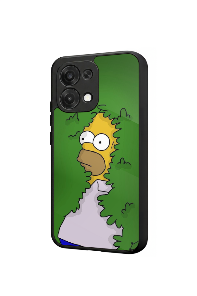 Oppo A6 Pro Uyumlu The Simpsons Tasarımlı Glossy Premium Kılıf