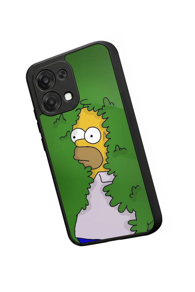 Oppo A6 Pro Uyumlu The Simpsons Tasarımlı Glossy Premium Kılıf